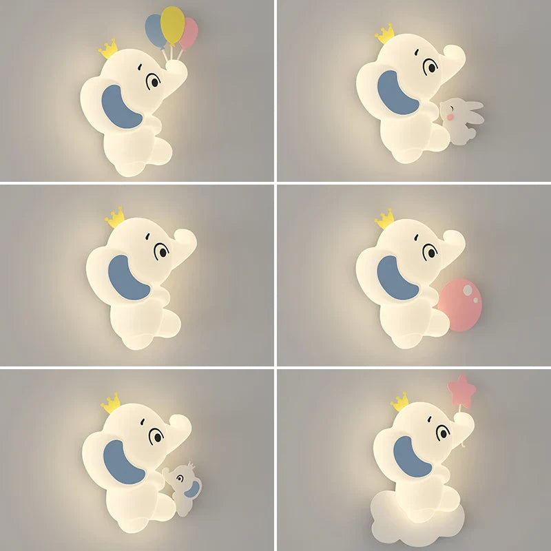 SavanneKids Cartoon Wall Lamp | Wall Lamp | Led | metal | 15W | 220V - 240V | Elegant Wall Illumination