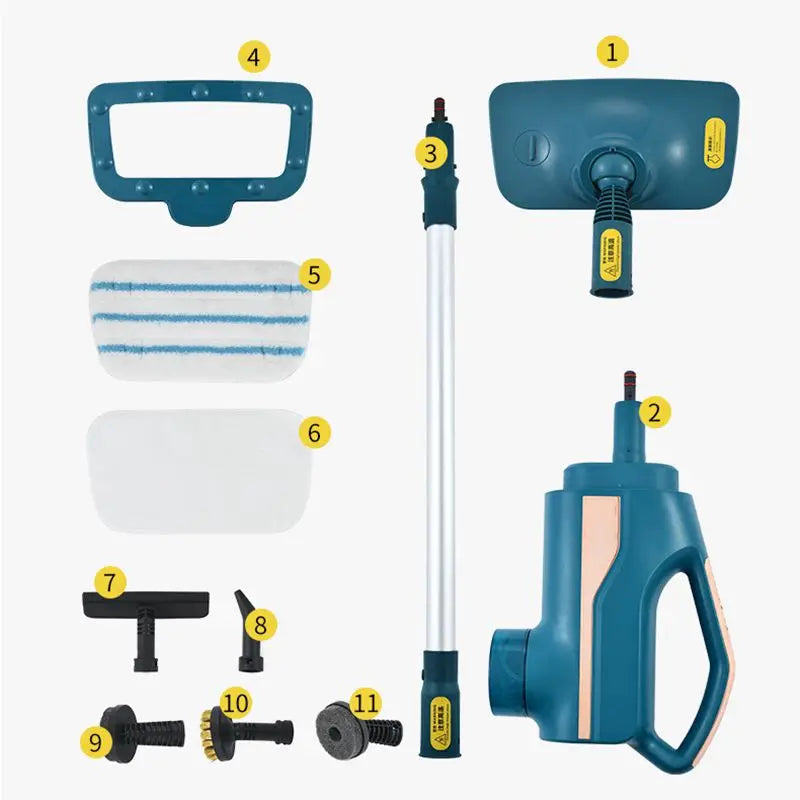 High Temperature Steam Mop Electric Steam | Cleaning Tool | 1500W | 110V-220V | Functional Home Appliance
