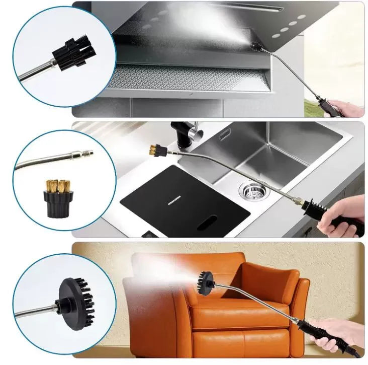 MicroData 2500W High Pressure Steam Cleaner, | Cleaning Tool | 2500W | Functional Home Appliance