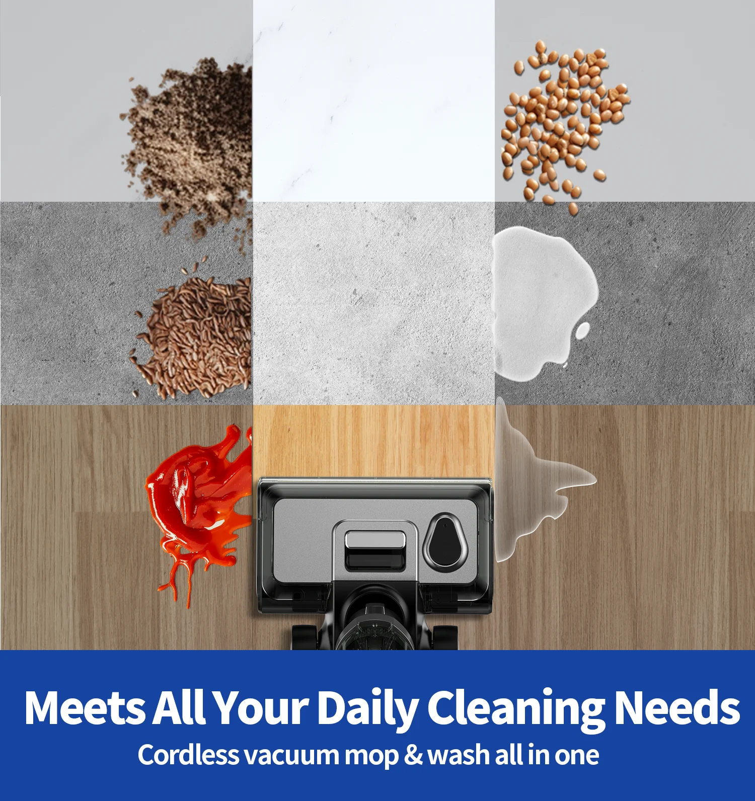 Redkey W13 Wireless Wet Dry Vacuum | Cleaning Tool | 500W | 220V | Functional Home Appliance