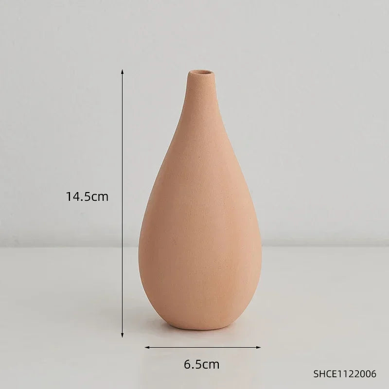 Elongated Elegance Tall Narrow Vase Ideal | Vase | ceramic | Elegant Home Decor