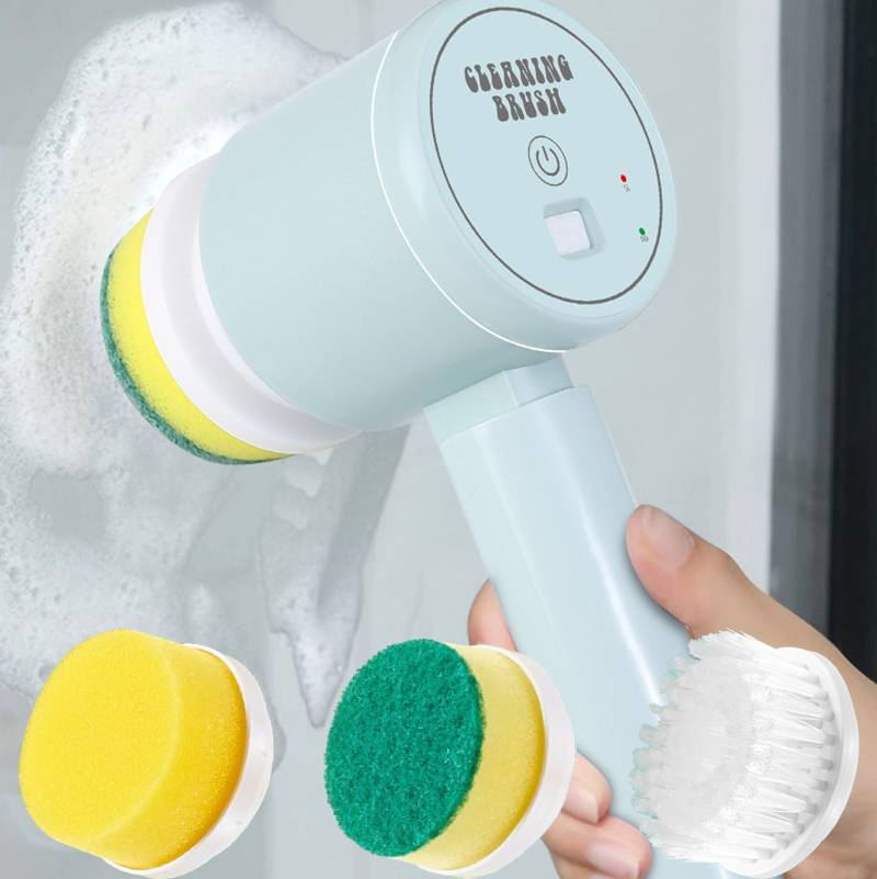 FlexScrub Electric Cleaning Brush Multifunctional Rechargeable Scrubber | Cleaning Tool | ABS | 12V | Functional Home Appliance