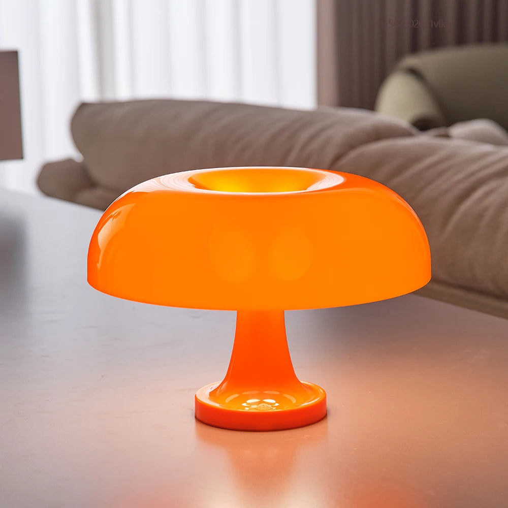 Classic Mushroom Table Lamp Modern | Wall Lamp | LED | Plastic | 5W | 5V | Elegant Wall Illumination