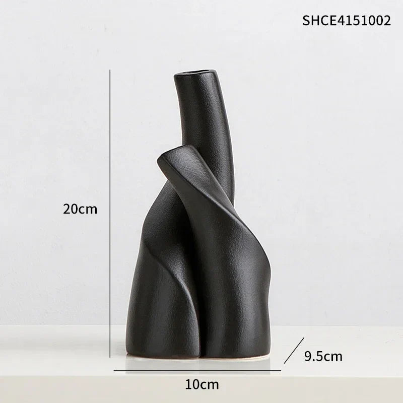 Vase Strack (set of pieces) | Decorative Item | Elegant Home Decor