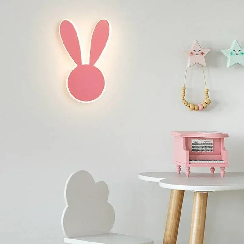 PinkRabbit Children's Room Wall Lamp | Wall Lamp | Led | Warm White | metal | 18W | 220V - 240V | Elegant Wall Illumination