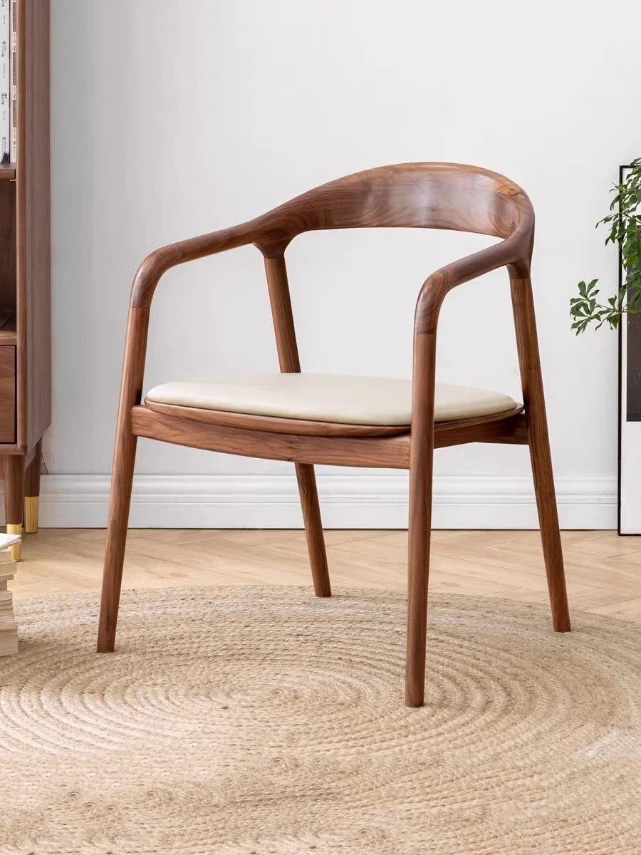 Sleek Wooden Frame Chair Dining Chair | Chair | Wood | Comfortable Seating