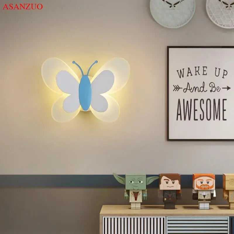 ButterflyGlow Acrylic Butterfly Wall Lamp | Wall Lamp | Led | metal | 85V - 265V | Elegant Wall Illumination