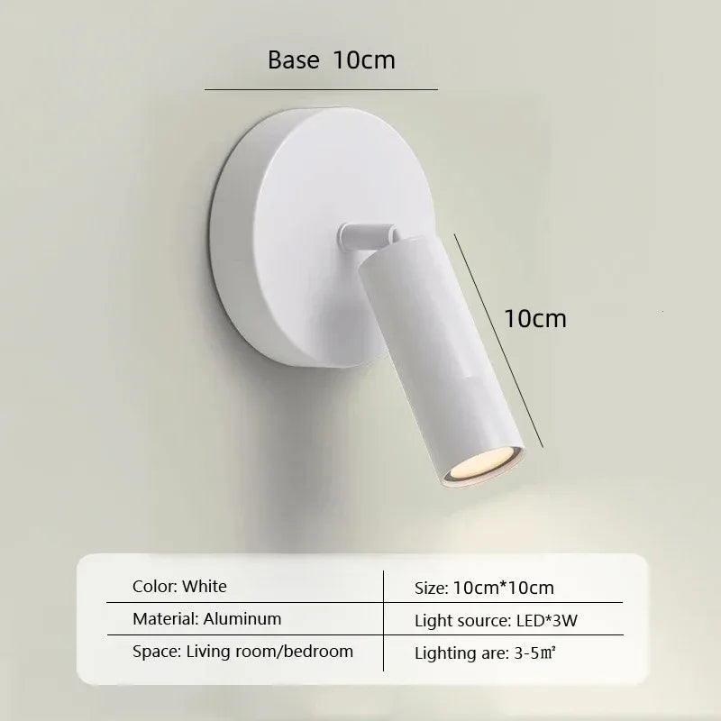 FlexiLicht Wall Lamp Reading Lamp | Wall Lamp | Led | aluminum | 5W | 20V - 220V | Elegant Wall Illumination