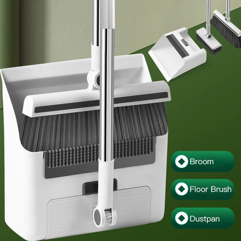 CleanTrio 3-in-1 space-saving cleaning brush set compact, multifunctional | Appliance | ABS/PP/Steel | Functional Home Appliance