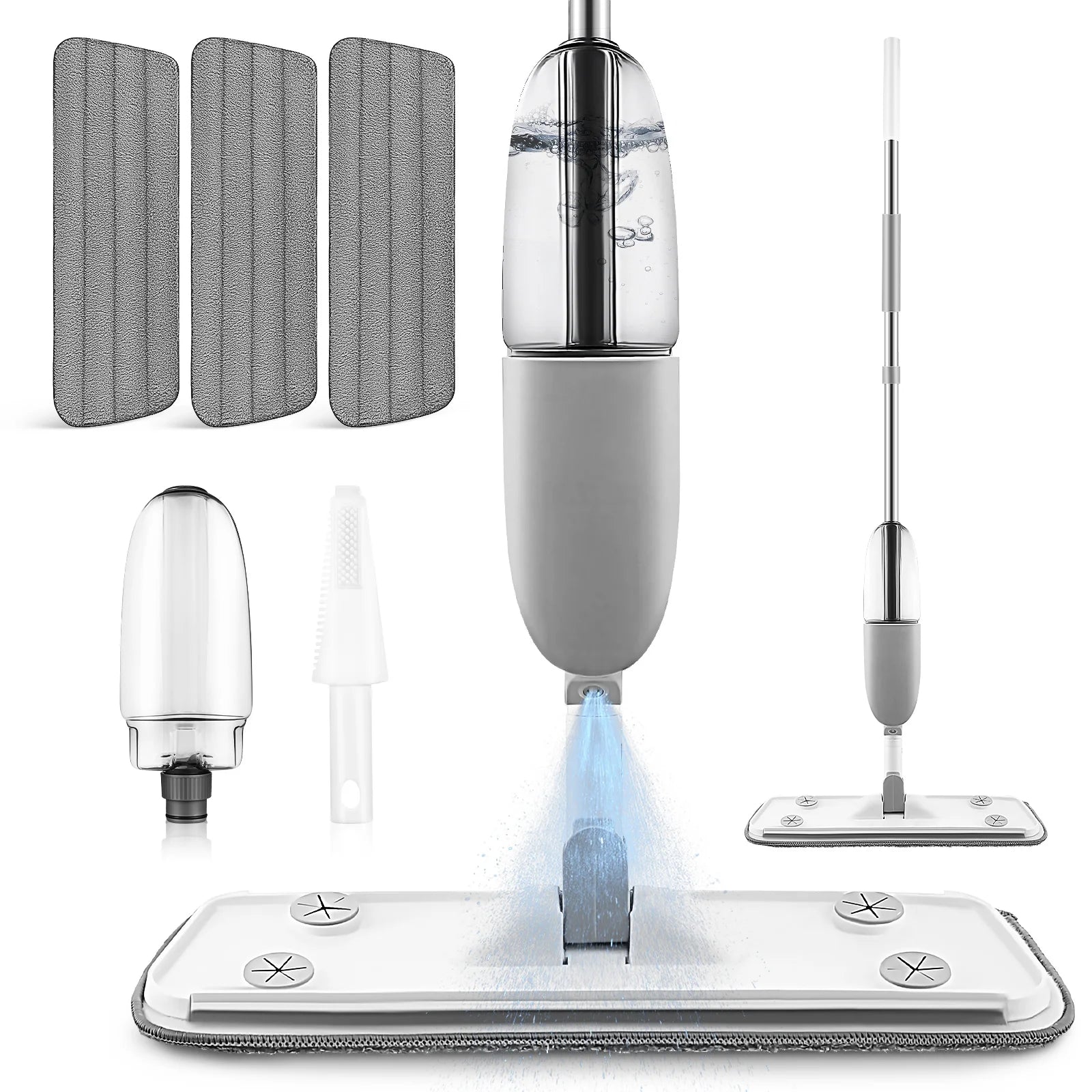 Floor Mop Cordless Dry Wet Ceramics | Appliance | Stainless steel/plastic/fiber | Functional Home Appliance