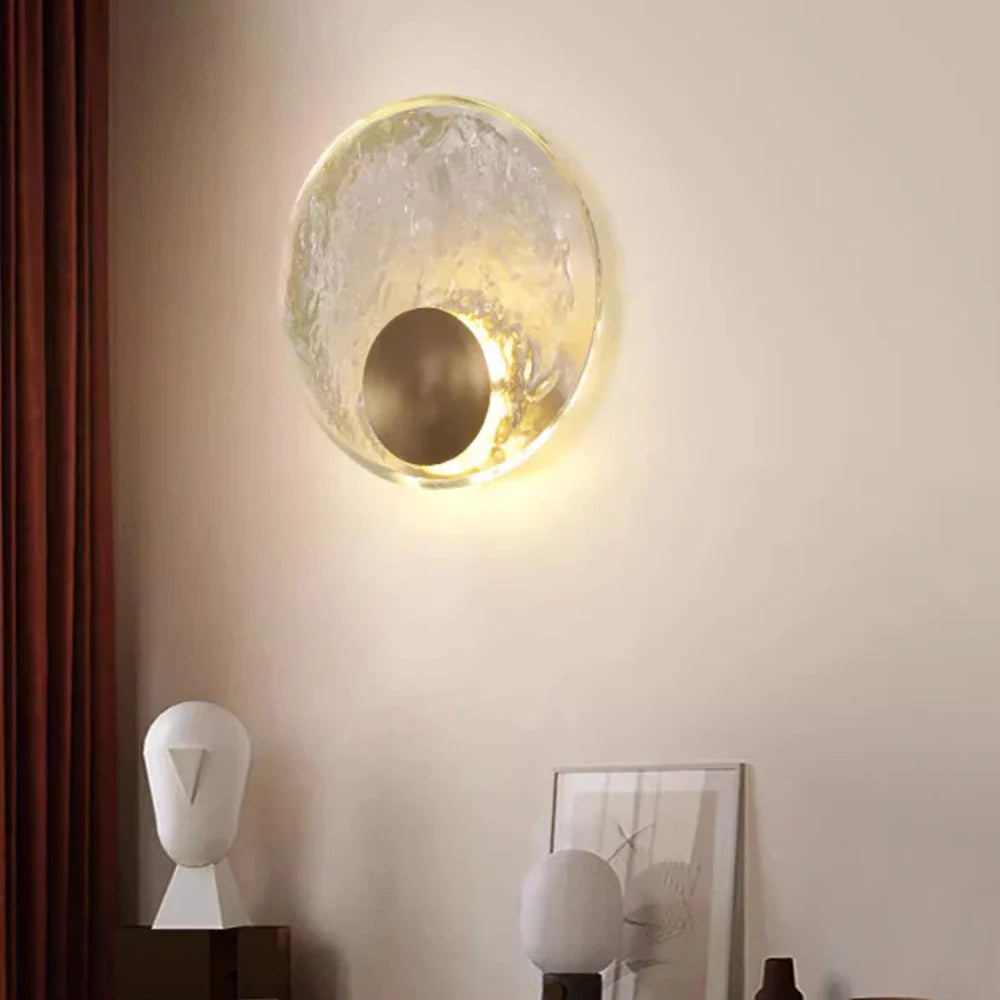 CrystalLicht Modern Crystal Wall Lamp | Wall Lamp | Led | copper | 90V - 260V | Elegant Wall Illumination