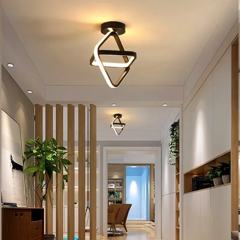 Modern Ceiling Lamp Rings Creative | Lighting | LED | warm white | acrylic/aluminum | 18W | Premium Lighting Solution