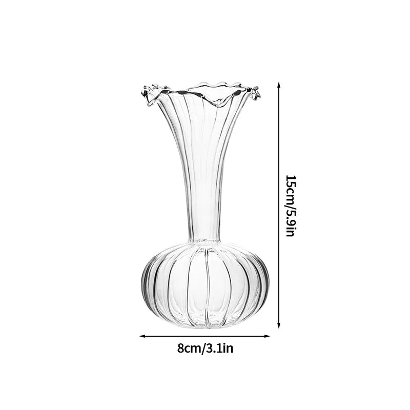 Retro Glass Flower Vase Home Decoration | Vase | glass | Elegant Home Decor