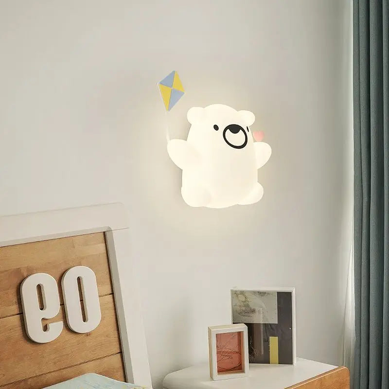 CartoonKinder Dimmable Wall Lamp Children's | Wall Lamp | Led | Metal/PE | 15W | 220V-240V | Elegant Wall Illumination