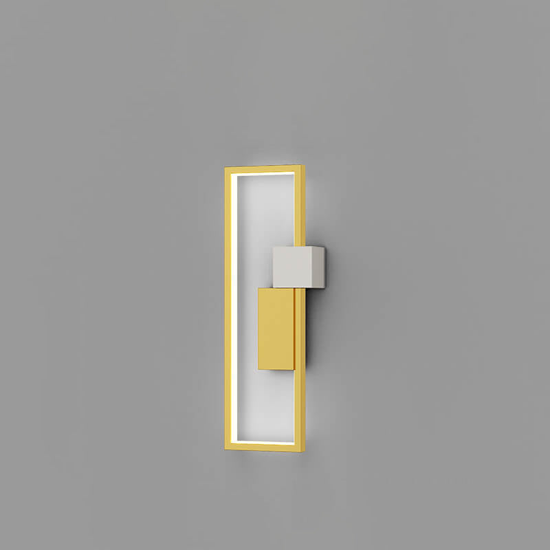 Minimalist square wall lamp | Wall Lamp | Led | aluminum/iron | 15W | 110V - 120V - 220V - 240V | Elegant Wall Illumination