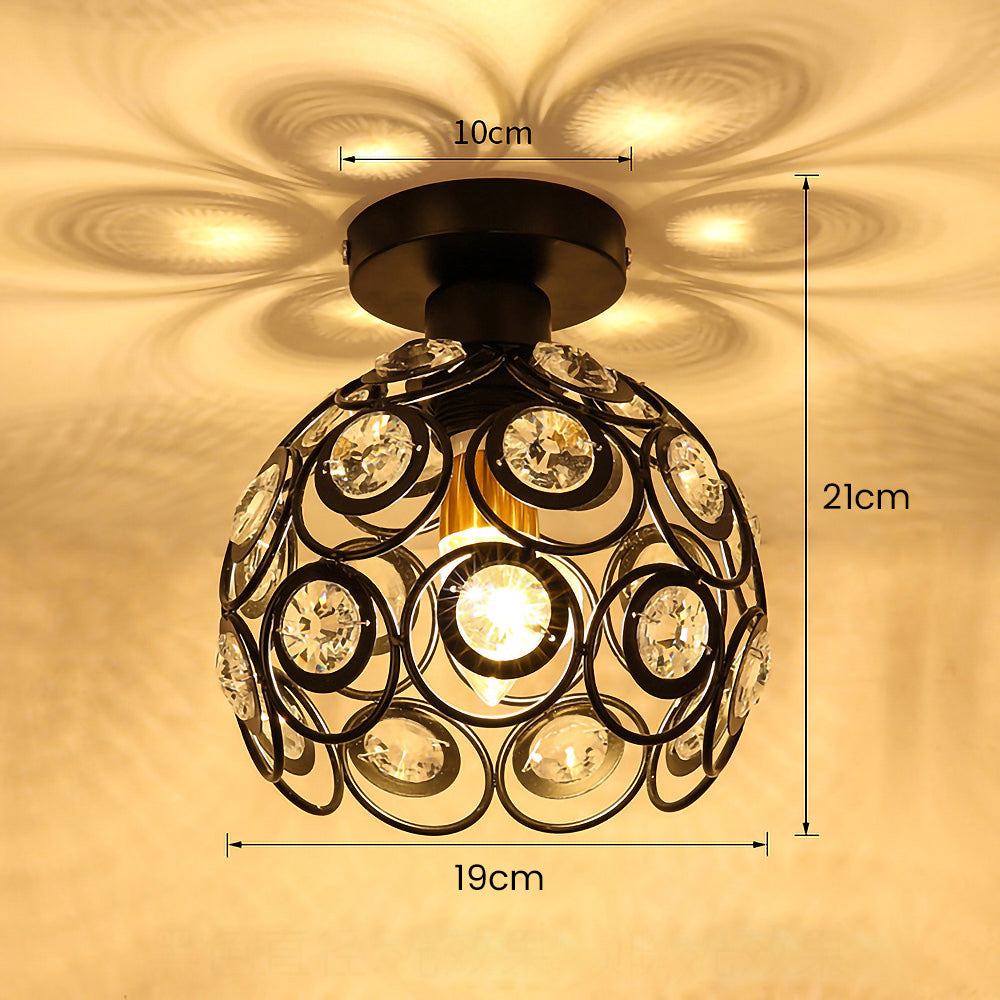 Luxury Crystal Ceiling Lamp Hall | Lighting | LED | glass | 110V-120V | Premium Lighting Solution