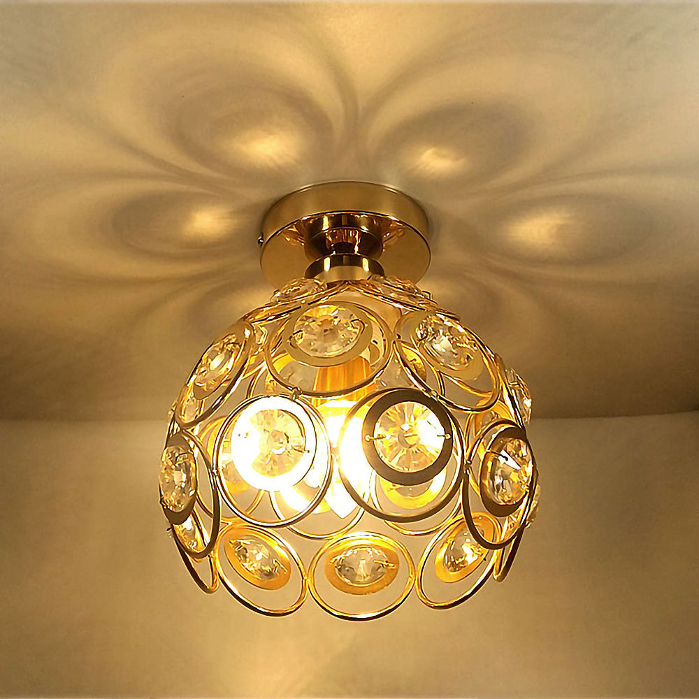 Luxury Crystal Ceiling Lamp Hall | Lighting | LED | glass | 110V-120V | Premium Lighting Solution