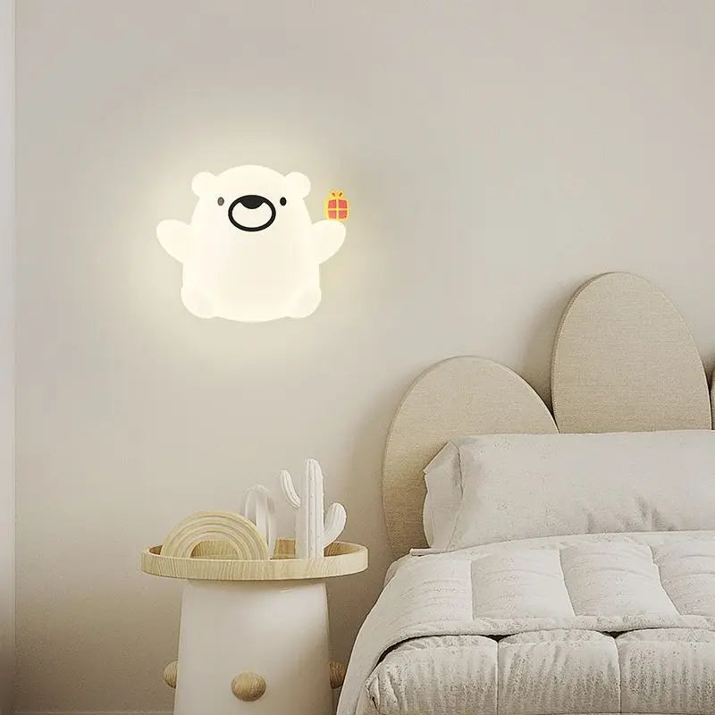 CartoonKinder Dimmable Wall Lamp Children's | Wall Lamp | Led | Metal/PE | 15W | 220V-240V | Elegant Wall Illumination