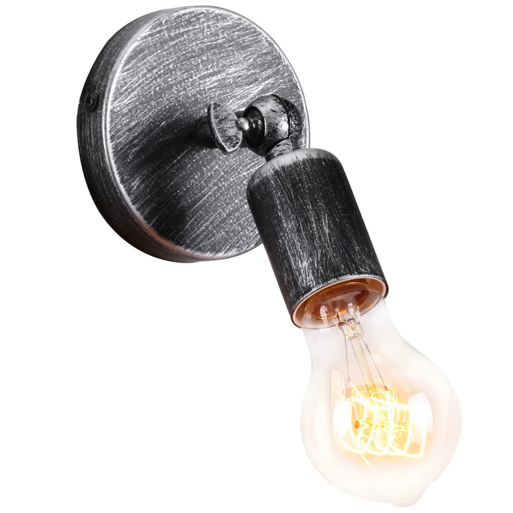 IndustrialBronze Adjustable Retro Wall Lamp | Wall Lamp | iron/metal | 60W | 90V - 240V | Elegant Wall Illumination