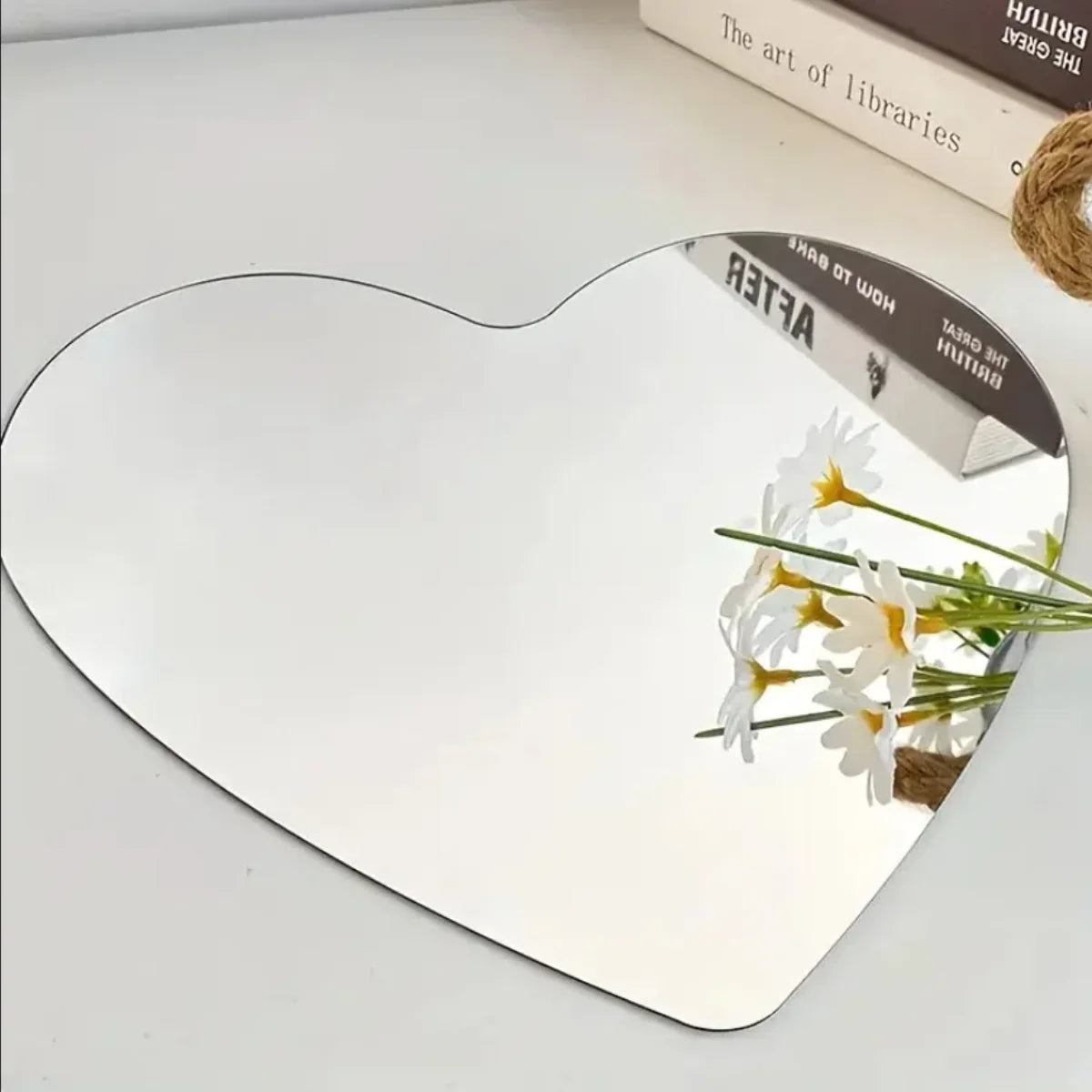 11.81 Inch Heart-shaped Irregular Bathroom Acrylic | Furniture | Premium Home Furniture