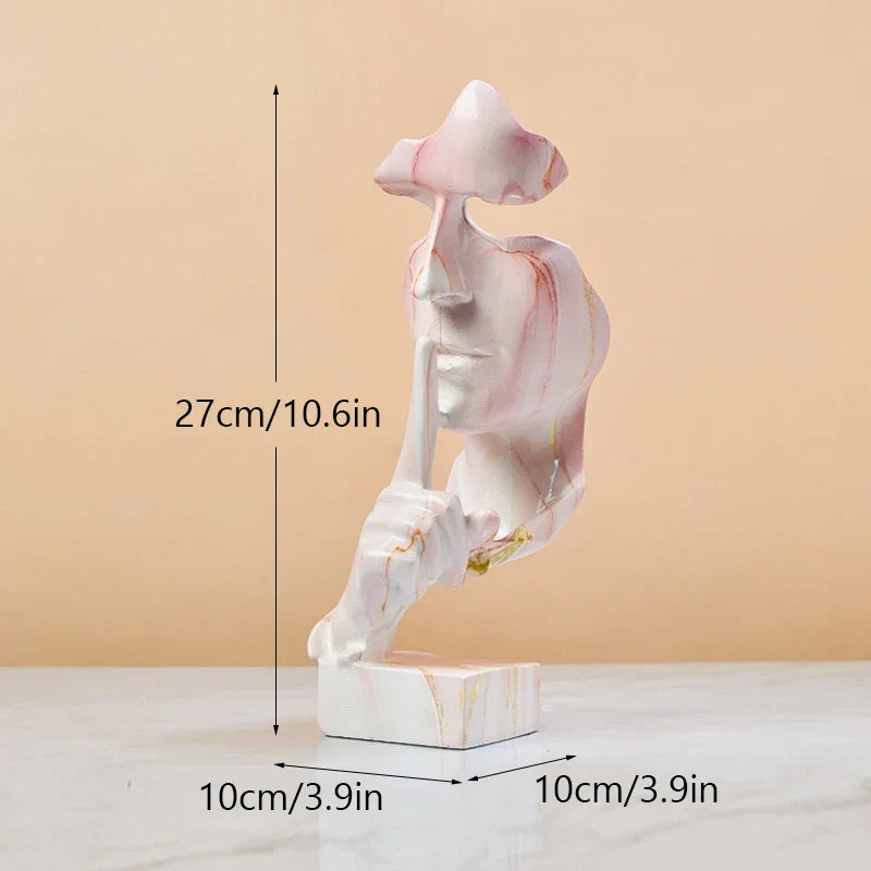 Image Silence | Decorative Item | Plastic | Elegant Home Decor