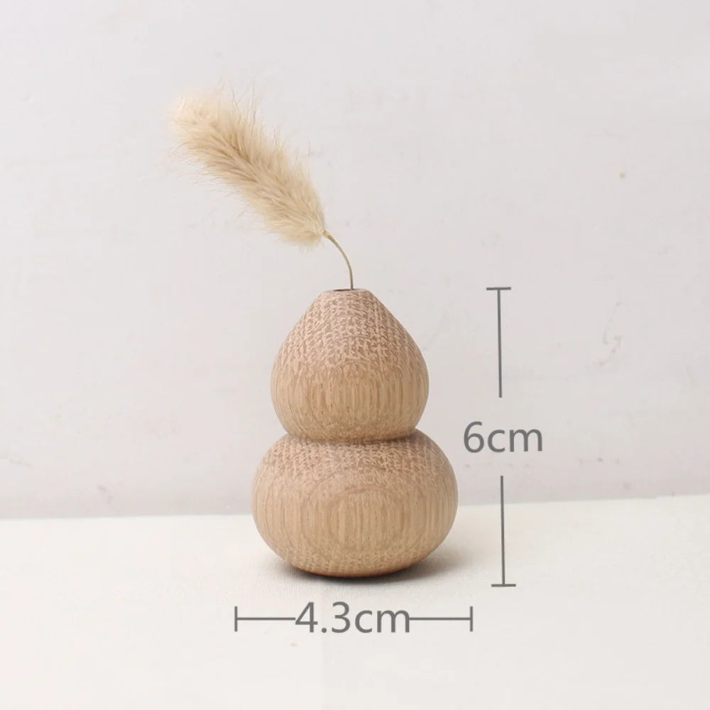 Stacked Spheres Vase Stacked Wooden Vase | Vase | wood | Elegant Home Decor