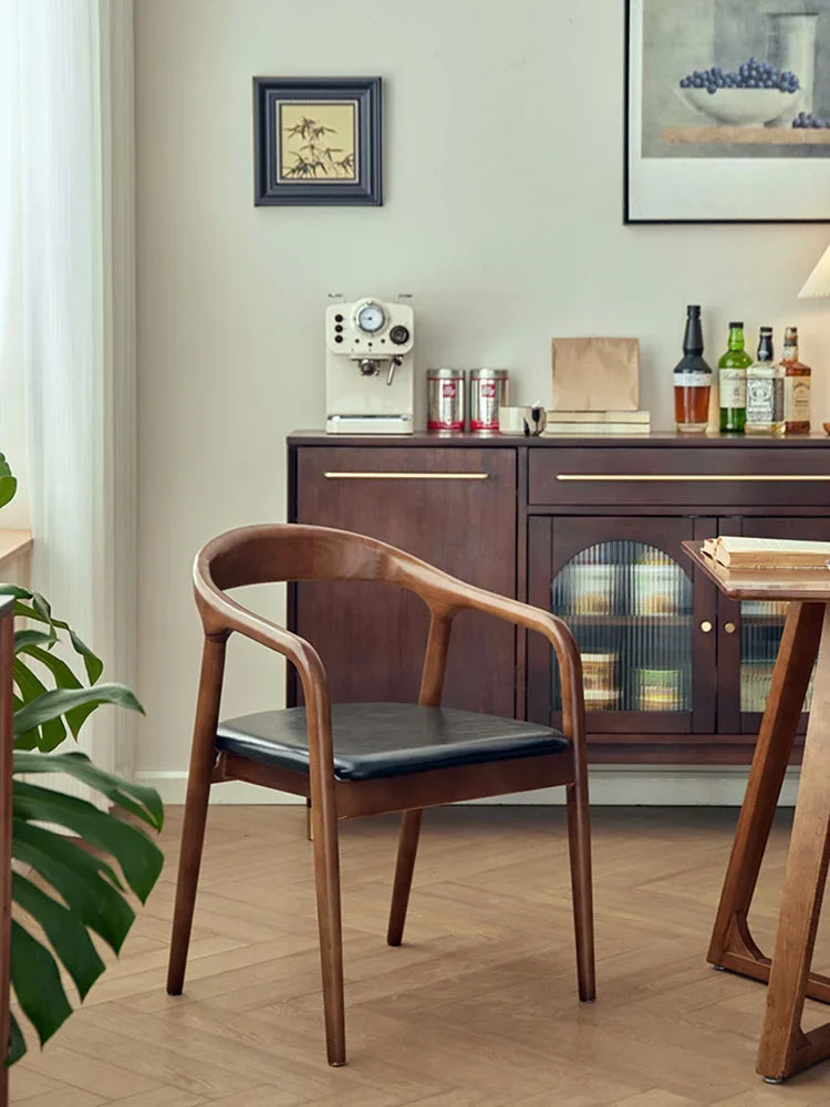 Sleek Wooden Frame Chair Dining Chair | Chair | Wood | Comfortable Seating