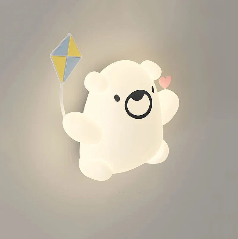 CartoonKinder Dimmable Wall Lamp Children's | Wall Lamp | Led | Metal/PE | 15W | 220V-240V | Elegant Wall Illumination