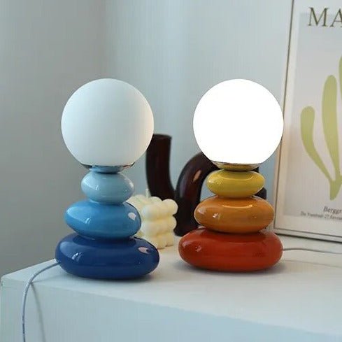 Chromivue Ceramic Table Lamp | Table Lamp | LED | glass/ceramic | 3W | Sleek Table Accent