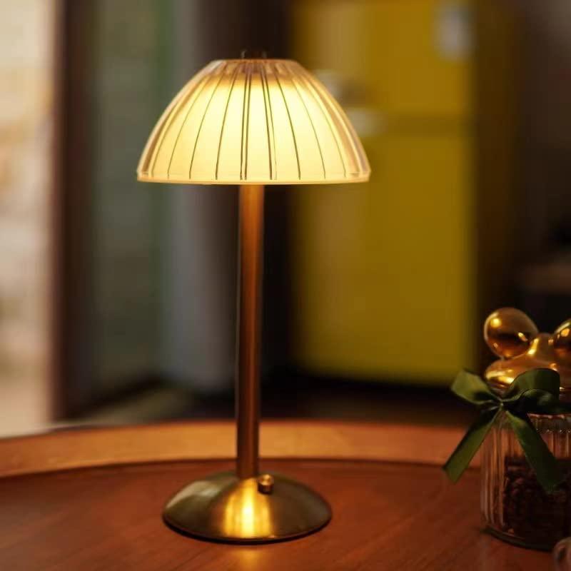 AuraGlow Table Lamp Rechargeable Lamp | Table Lamp | LED | Metal | Sleek Table Accent