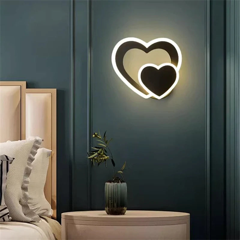 HeartWall Wall Lamp Creative Mood | Wall Lamp | Led | iron | 111V - 240V | Elegant Wall Illumination