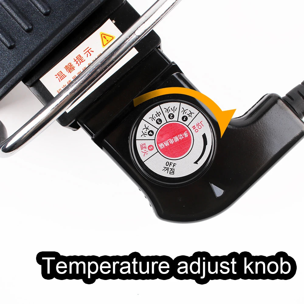 Multifunction Electric Barbecue Oven Griddle Roaster | By Stopper | Aluminum | 1500W | 220V | Functional Home Appliance