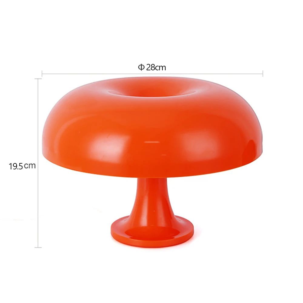 Classic Mushroom Table Lamp Modern | Wall Lamp | LED | Plastic | 5W | 5V | Elegant Wall Illumination