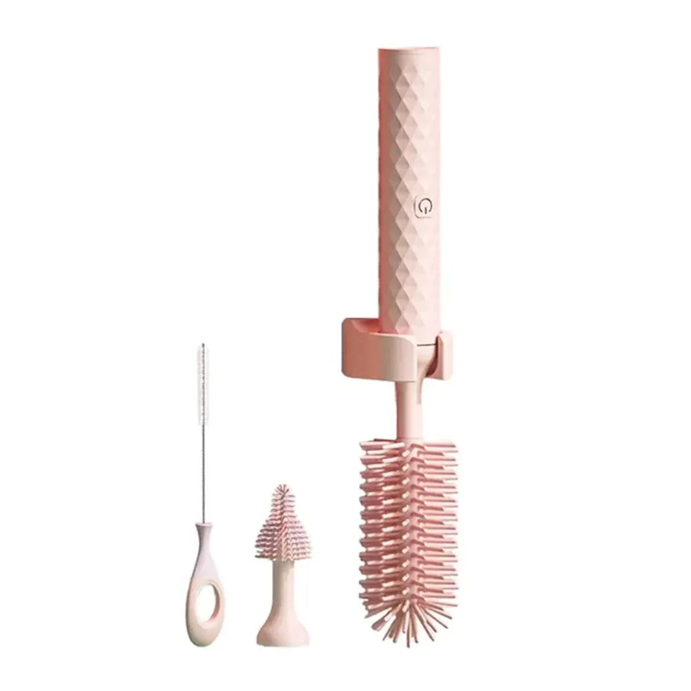 RotaBrush Electric rotating silicone bottle cleaner for | Brush | silicone | Functional Home Appliance