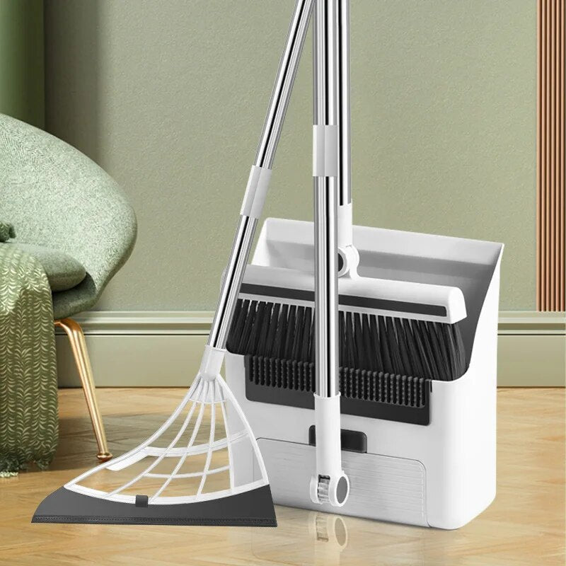 CleanTrio 3-in-1 space-saving cleaning brush set compact, multifunctional | Appliance | ABS/PP/Steel | Functional Home Appliance
