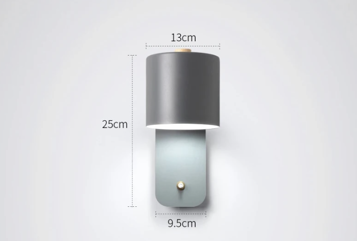 LumiLamp Modern Wall Lamp | Wall Lamp | Led | Metal | Elegant Wall Illumination