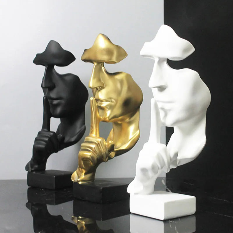 Image Silence | Decorative Item | Plastic | Elegant Home Decor