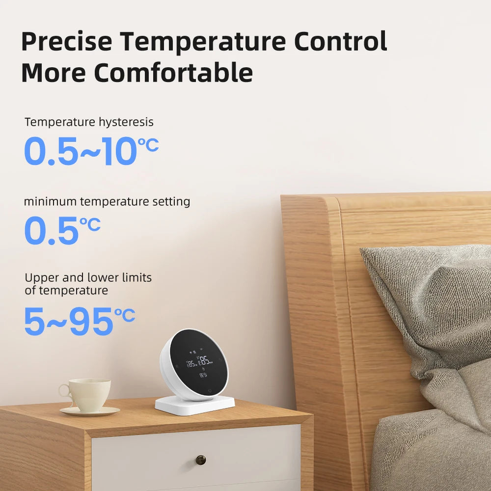 AVATTO Tuya WiFi Smart Thermostat,RF Wireless Receiver Temperature Controller | Thermostats