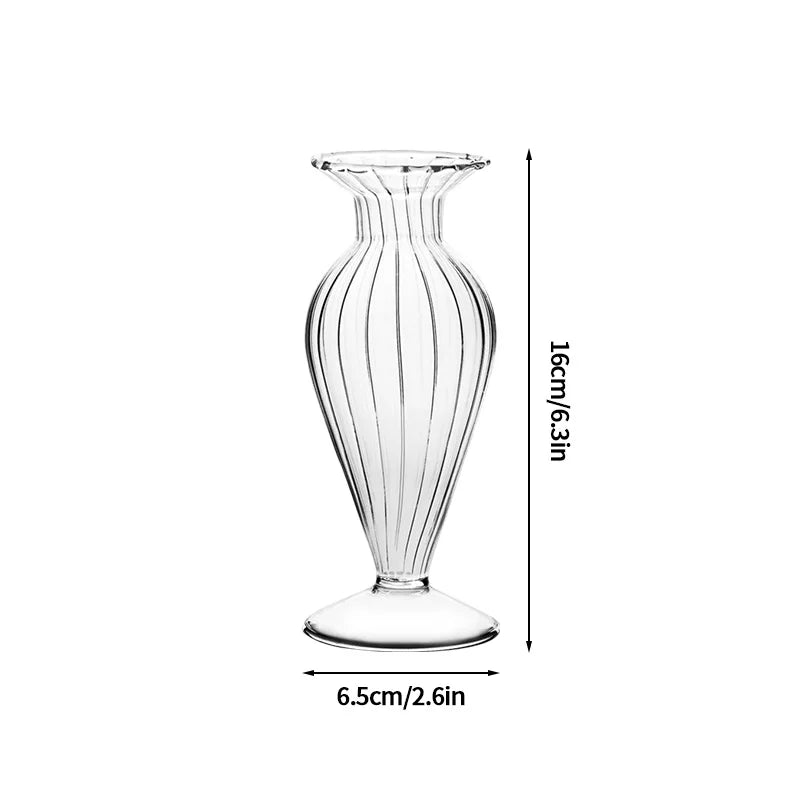 Retro Glass Flower Vase Home Decoration | Vase | glass | Elegant Home Decor
