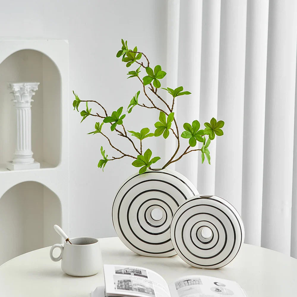 Vase Swirl | Decorative Item | Elegant Home Decor
