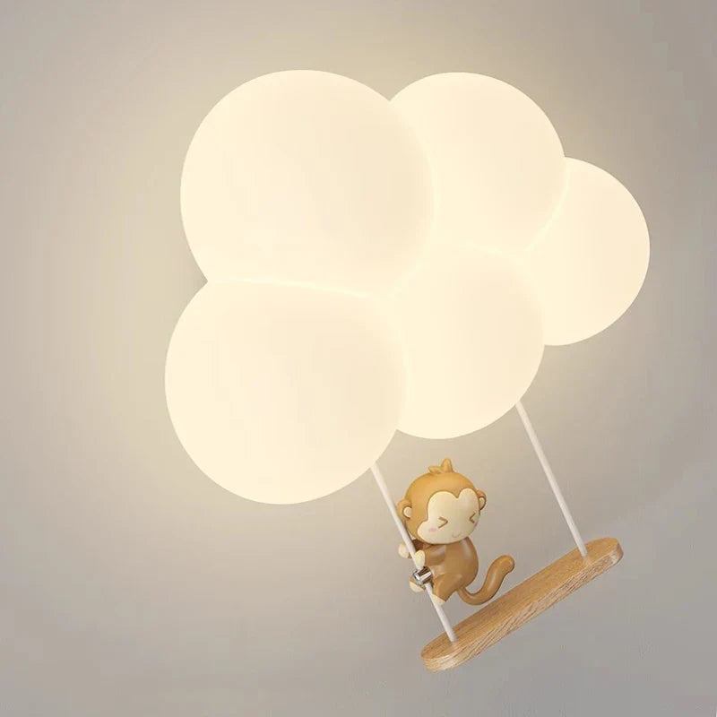 CloudLight Wall Lamp Children's Room | Wall Lamp | Led | iron | 240V | Elegant Wall Illumination