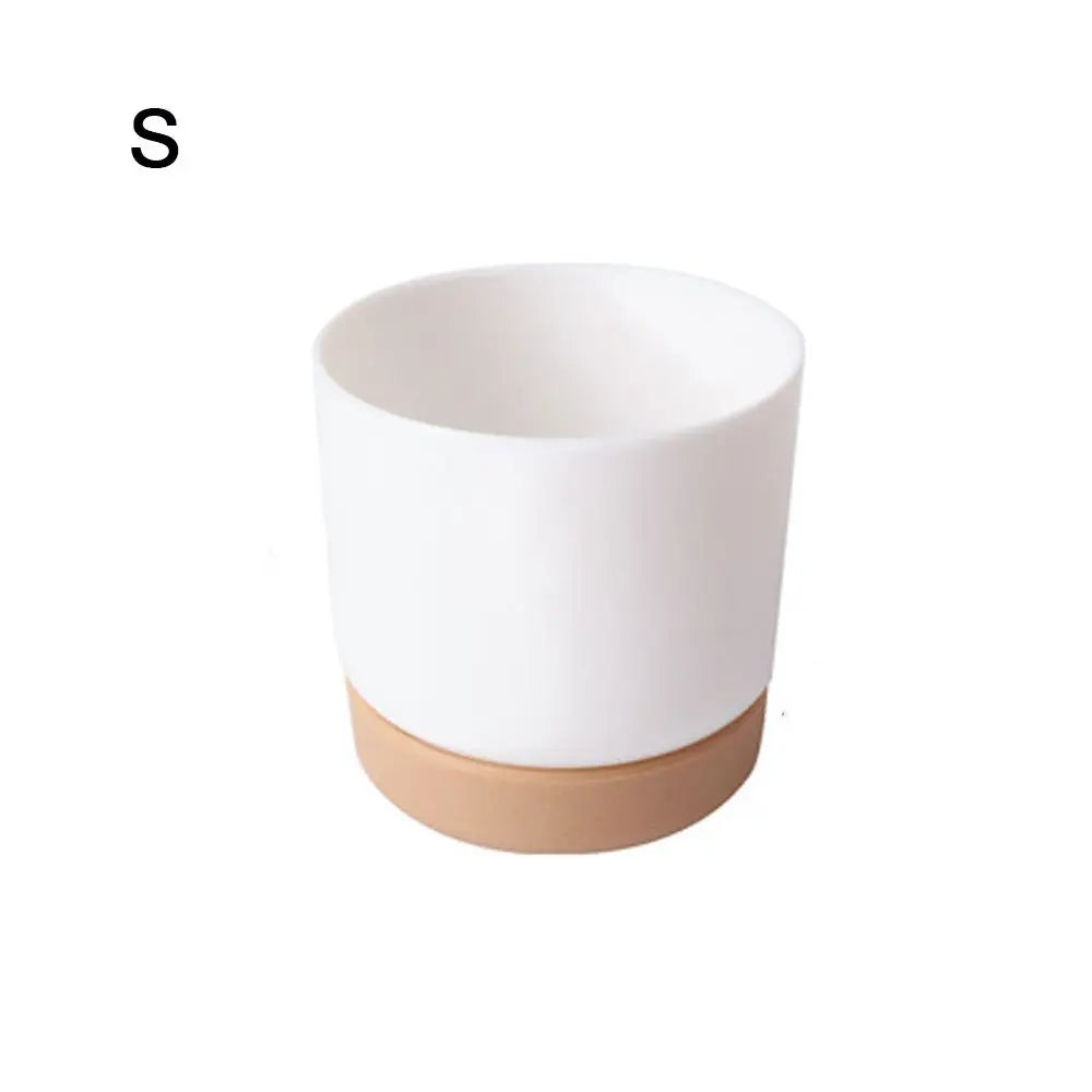 Self Watering Flowerpot Automatic Water Absorption | Decorative Item | Elegant Home Decor