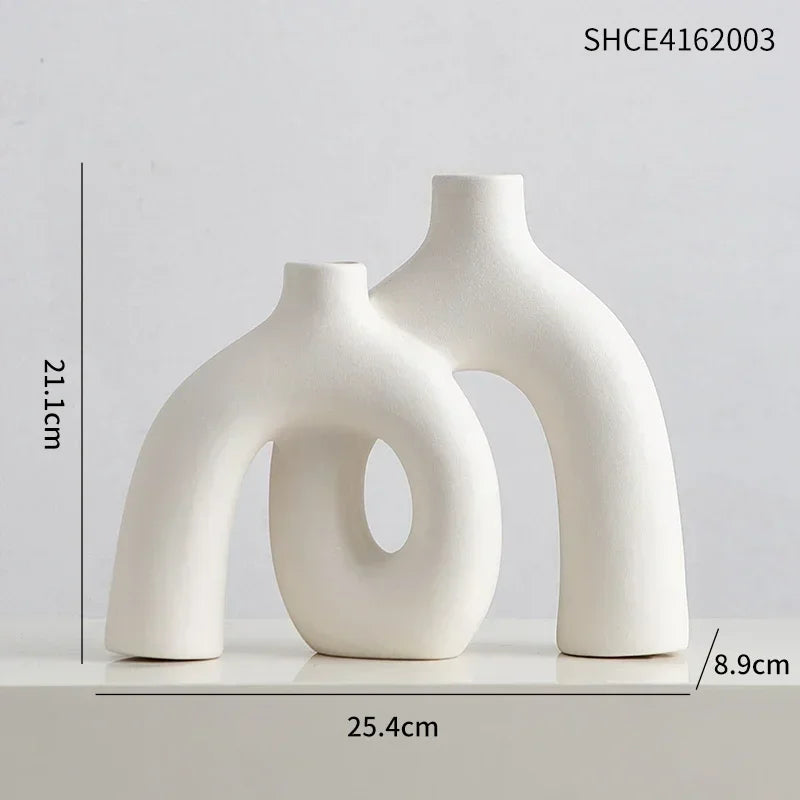 Vase Nordic | Decorative Item | Elegant Home Decor
