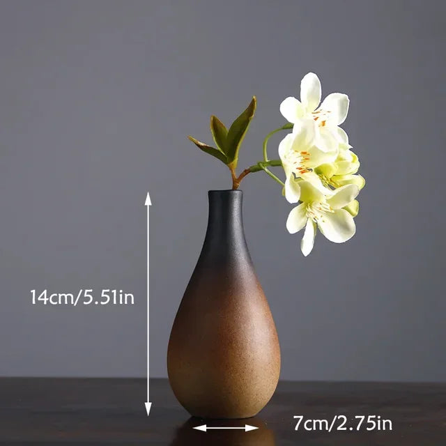 Elegant Gradient Vase Modern Ceramic Bud | Vase | ceramic | Elegant Home Decor