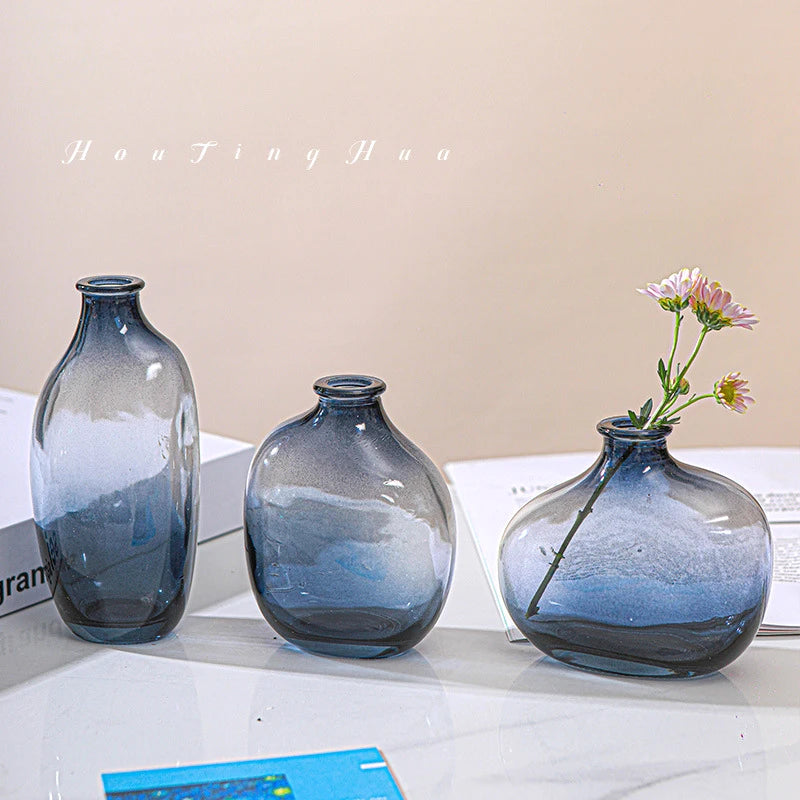 Retro Glass Flower Vase Home Decoration | Vase | glass | Elegant Home Decor