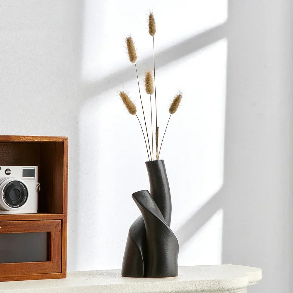 Vase Strack (set of pieces) | Decorative Item | Elegant Home Decor