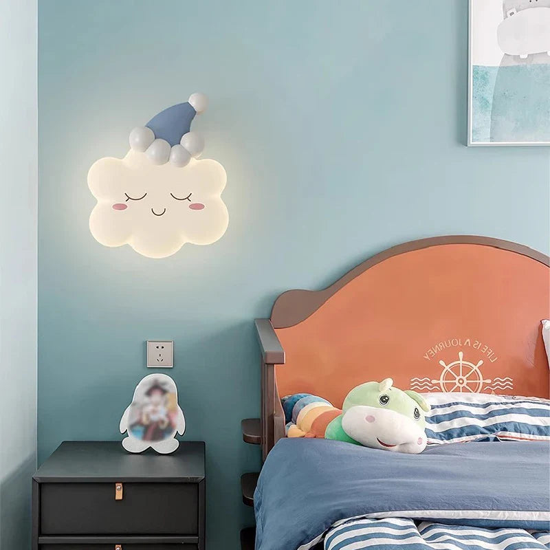 RomanticCloud Wall lamp Children's room | Wall Lamp | Led | iron | 220V | Elegant Wall Illumination