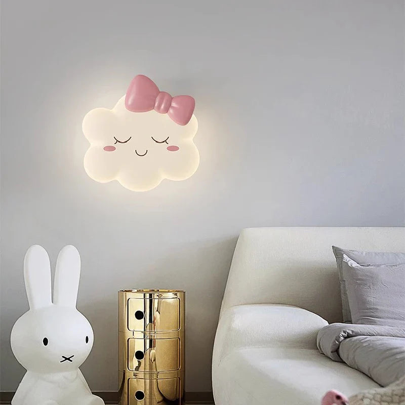 RomanticCloud Wall lamp Children's room | Wall Lamp | Led | iron | 220V | Elegant Wall Illumination