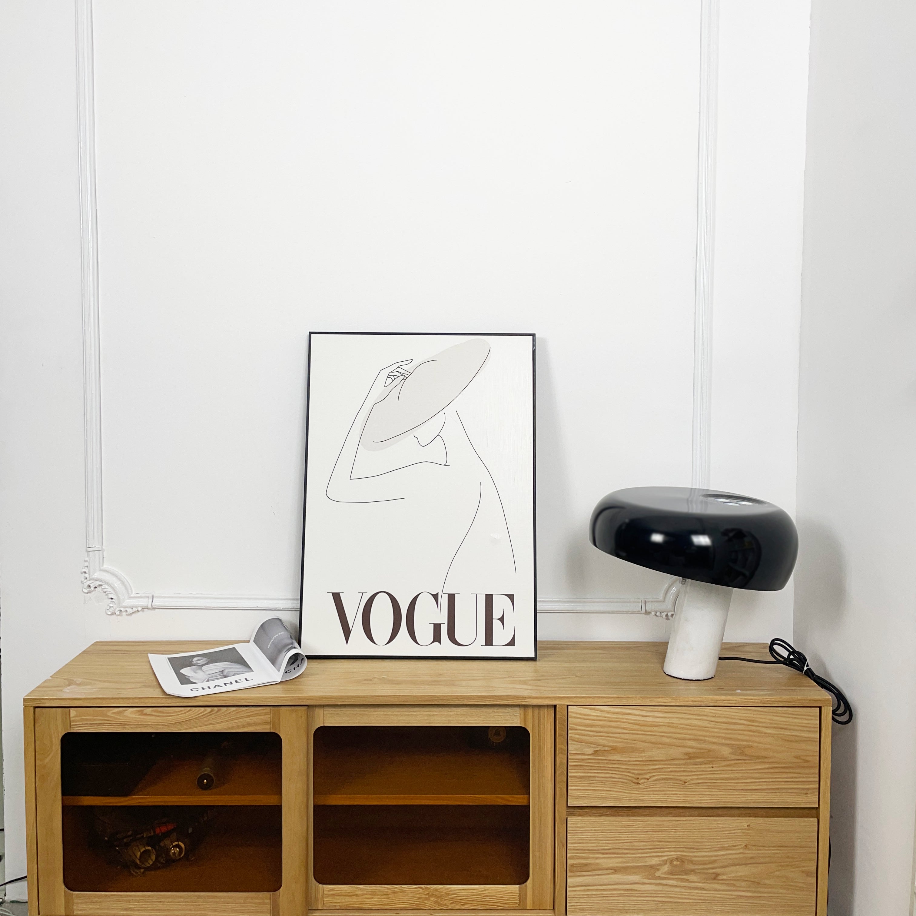 Marble Table Lamp Black | Table Lamp | metal/Marble | 110-240V | Sleek Table Accent