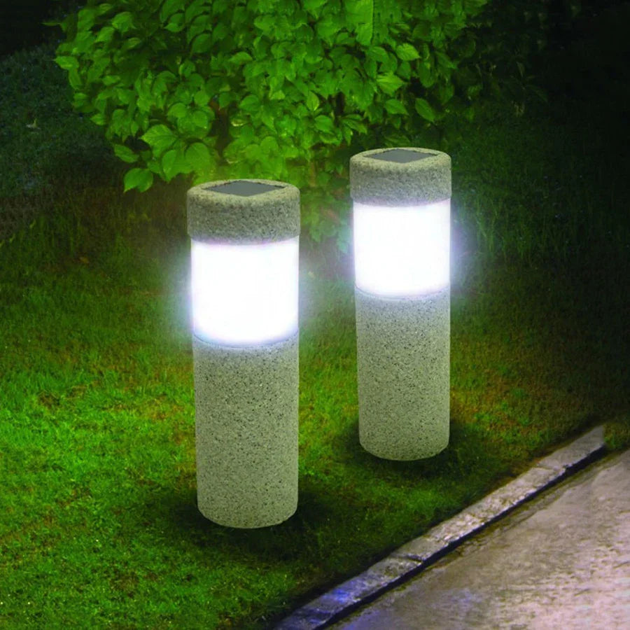 SteenLicht Solar Column Lamp | Lighting | LED | plastic/resin/stone | 2 V | Premium Lighting Solution